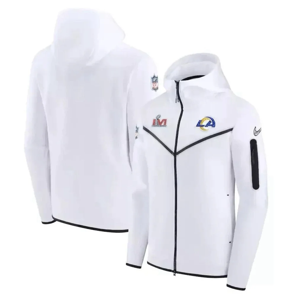Los Angeles Rams Nike Super Bowl LVI Bound Diamond Collection Full-Zip Jacket